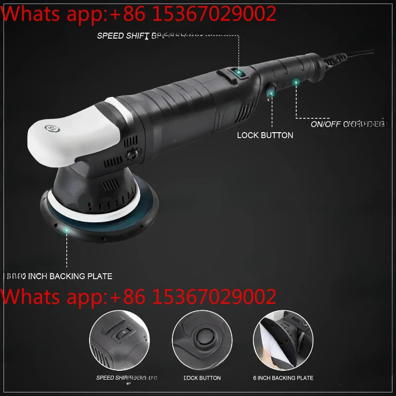 Orbital Polisher Da - Lucidatrice Orbitale 6 Pollici a Doppia