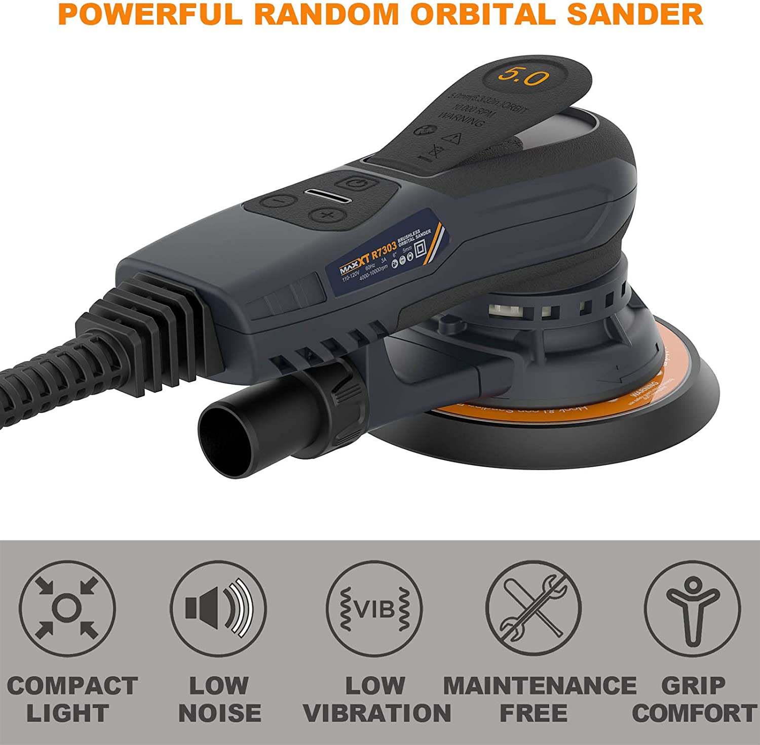 MAXXT 2.5mm/5.0mm Design popol - Orbital Polisher Da recensione e prezzo