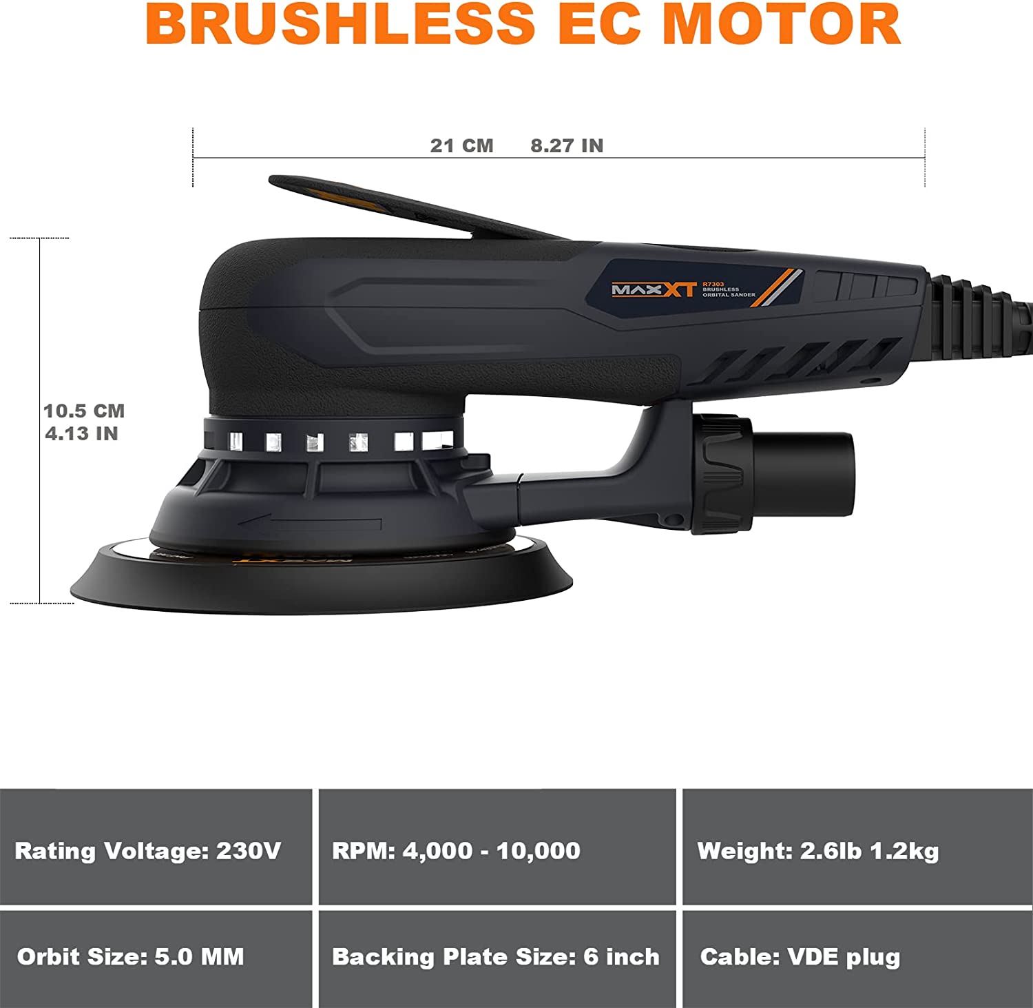 MAXXT 2.5mm/5.0mm Design popol - Orbital Polisher Da recensione e prezzo