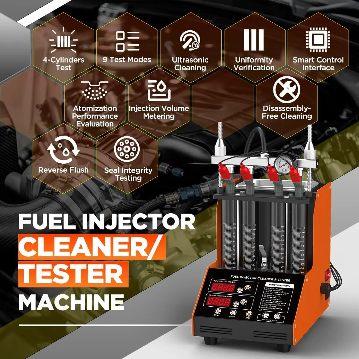 Macchina per la Pulizia degli  - Fuel Injector Tester recensione e prezzo