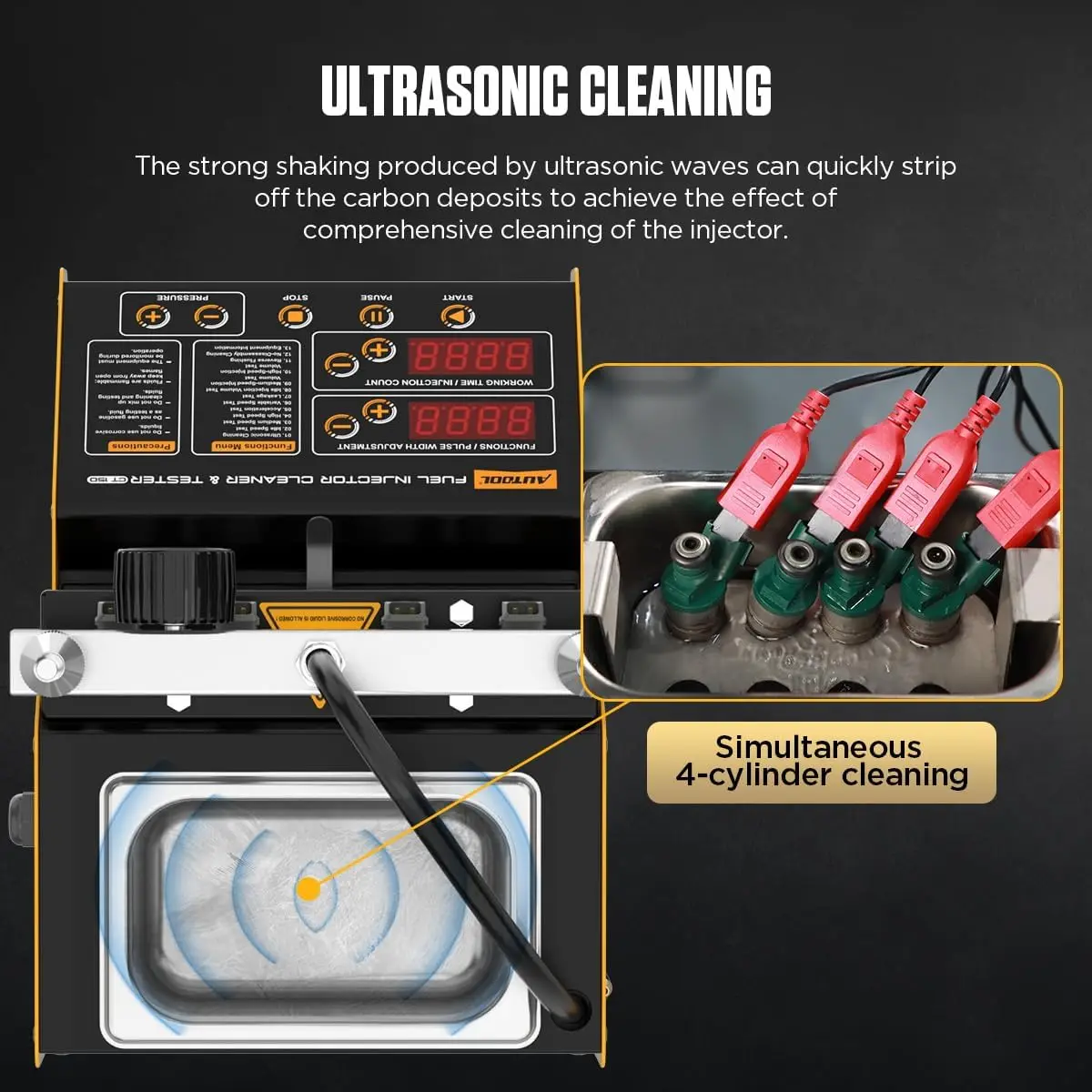Tester e Pulitore a Ultrasuoni - Fuel Injector Tester recensione e prezzo