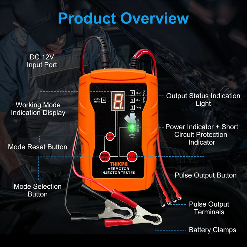 Nuovo Tester per Iniettori di  - Fuel Injector Tester recensione e prezzo