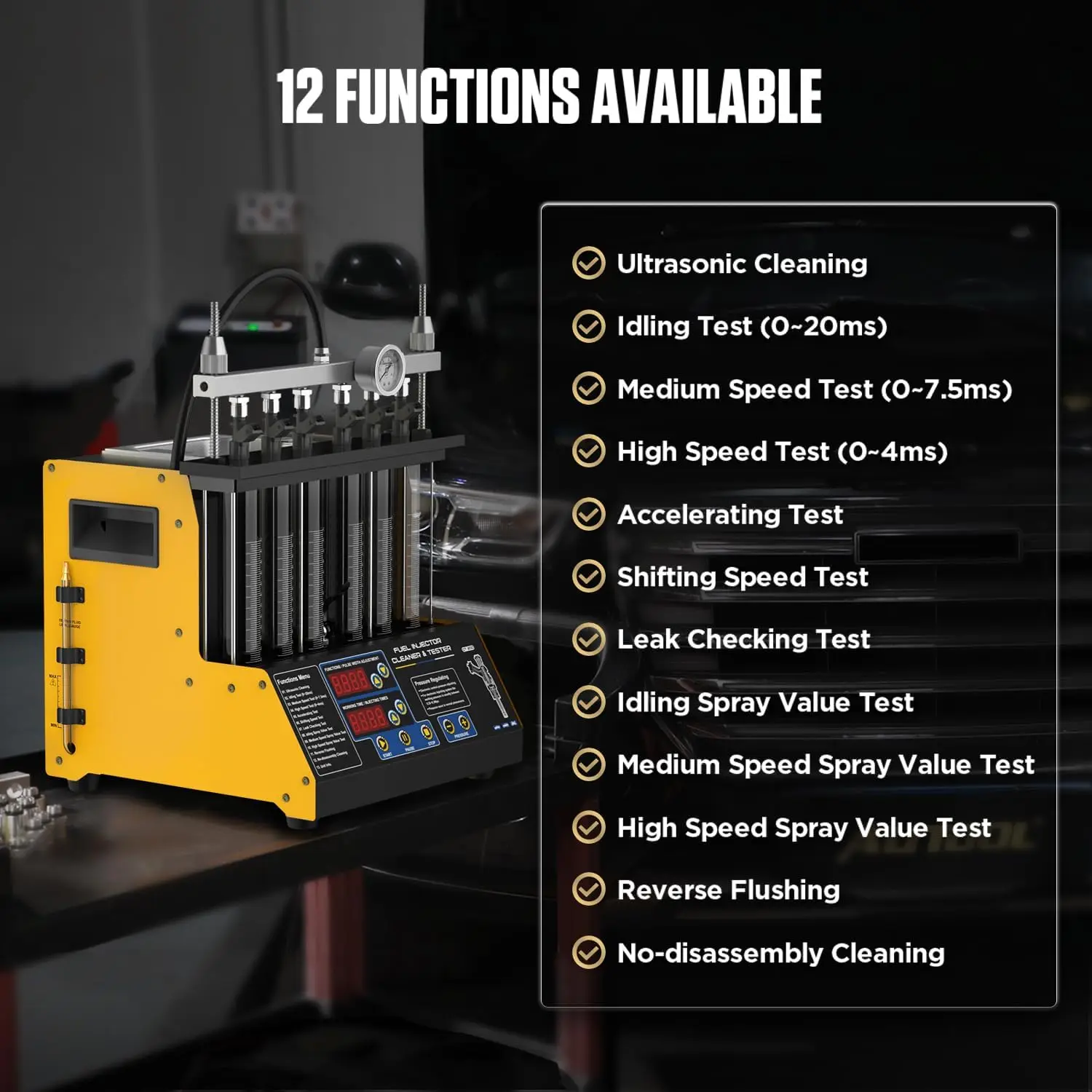 Tester e Pulitore Iniettori Ca - Fuel Injector Tester recensione e prezzo