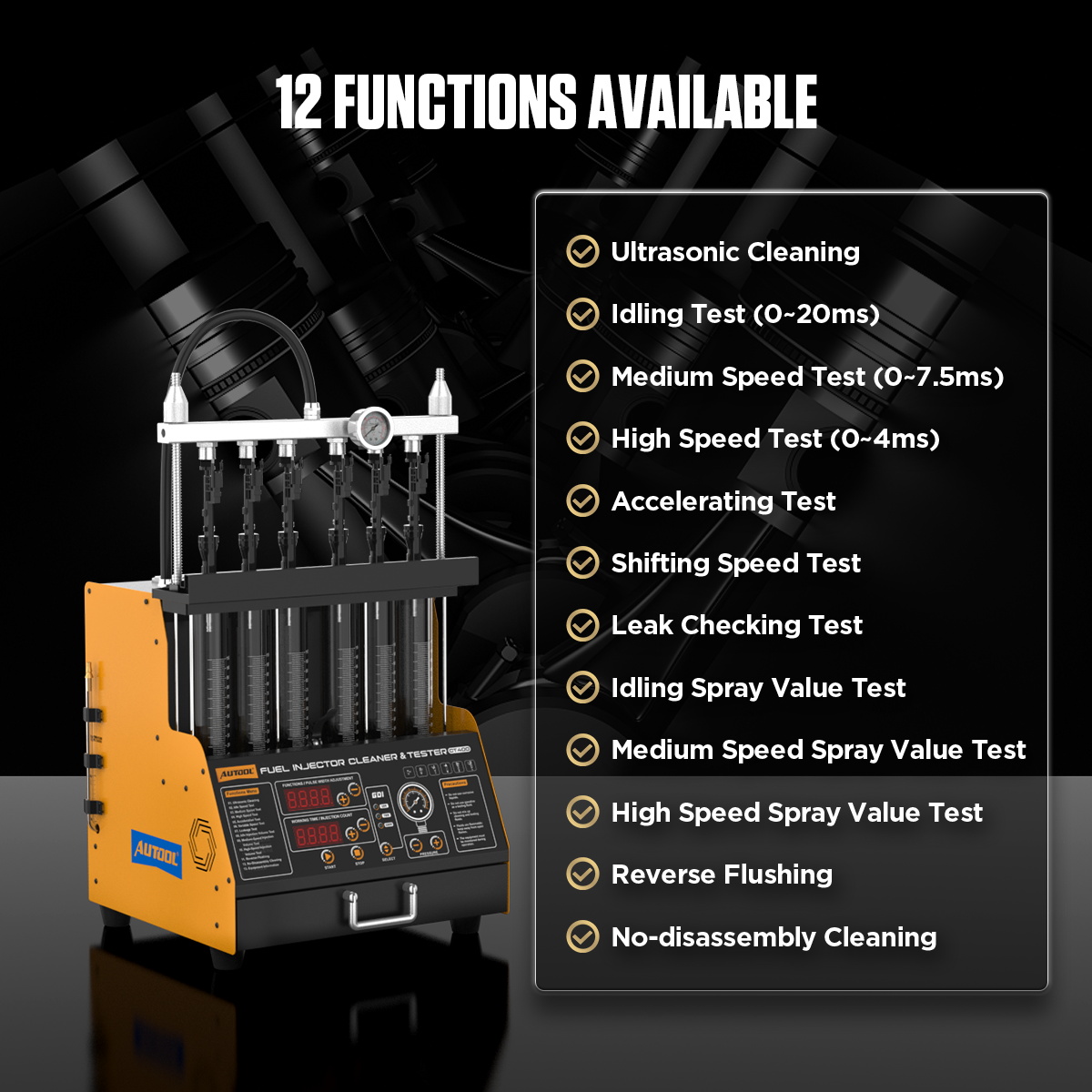 AUTOOL CT400 Auto GDI EFI FEI  - Fuel Injector Tester recensione e prezzo